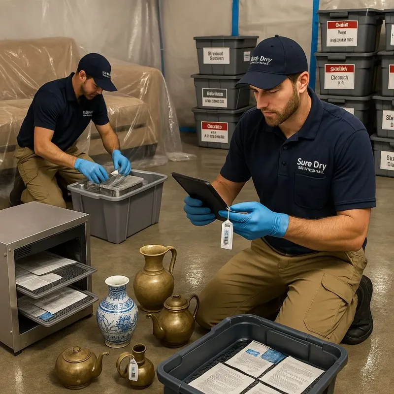 Content Protection and Restoration process in Maplewood, NJ